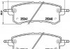 Комплект гальмівних колодок з 4 шт. дисків BREMBO P56082 (фото 1)