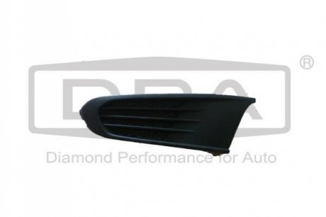 Reflector frame for fog lamp, left, without hole DPA 88531166402