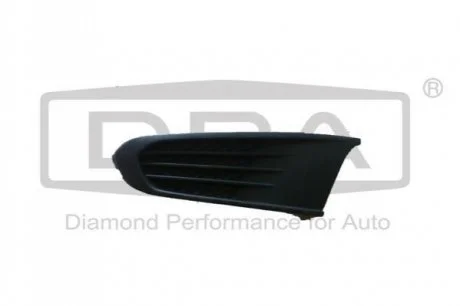 Reflector frame for fog lamp, left, without hole DPA 88531166402