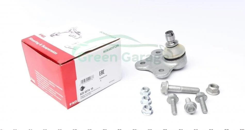 Наконечник кермової тяги FIAT/OPEL /kpl.ze њrubami/GRANDE PUNTO/CORSA D/BIPPE FAG 825027410 (фото 1)