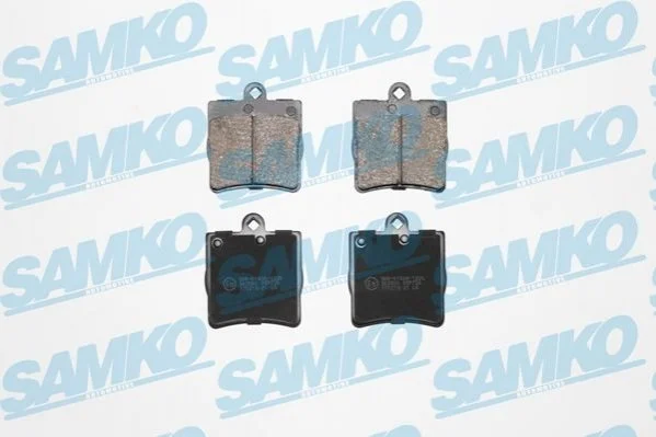 Гальмівні колодки, дискове гальмо (набір) SAMKO 5SP726 (фото 1)