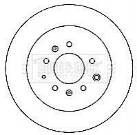Гальмівний диск BORG & BECK BBD4739