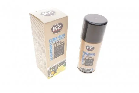 KLIMA FRESH 150ml Освіжувач системи автокондиціонера (аерозоль) х24 NEW K2 K222
