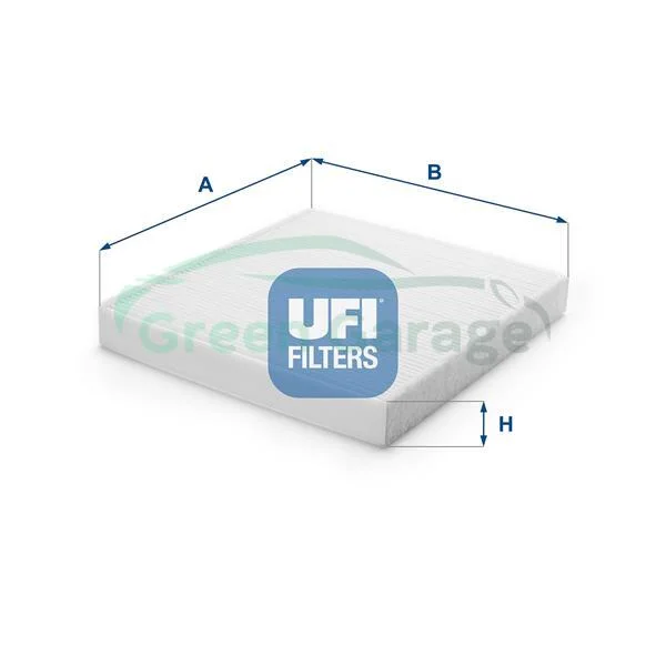 Фiльтр салону UFI 53.298.00 (фото 1)