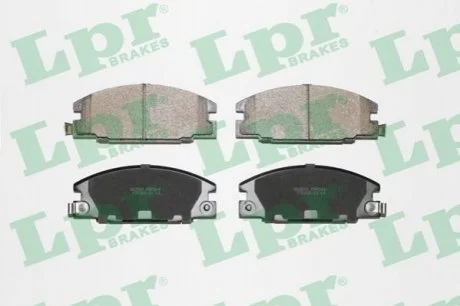 Комплект гальмівних колодок з 4 шт. дисків LPR 05P544