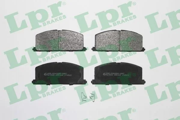 Комплект гальмівних колодок з 4 шт. дисків LPR 05P268 (фото 1)