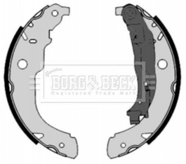 Гальмівні колодки до барабанів BORG & BECK BBS6366