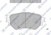 Комплект гальмівних колодок - дискові Hi-Q (SANGSIN) SP4123 (фото 1)