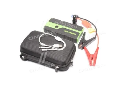 Пуско-зарядний пристрій автономне (power booster), 16000 mAh, 800A, 12V <> ARMER ARMJA16000