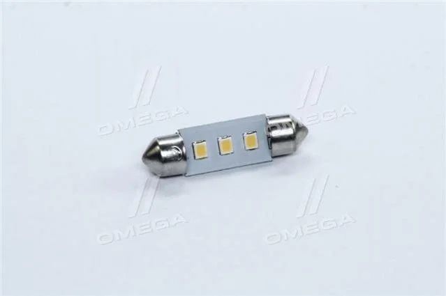 Лампа LED Софітні C5W 12V Т11x36-S8.5 (3SMD, розмір 3528) WARM WHITE <> TEMPEST Tmp22T1112V (фото 1)