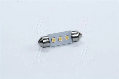 Лампа LED Софітні C5W 12V Т11x36-S8.5 (3SMD, розмір 3528) WARM WHITE <> TEMPEST Tmp22T1112V
