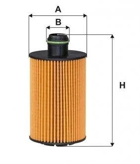 Фильтр масляный JEEP GRAND CHEROKEE IV 3.0 CRD 11- (пр-во -FILTERS) WIX WL7552