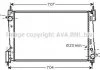 Радіатор охолодження CORSA D 13CDTi MT 06-(вир-во AVA) AVA COOLING OLA2423 (фото 1)