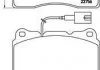 Гальмівні колодки BREMBO P23134 (фото 1)