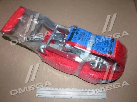 Стяжка вантажу, 5t. 50mm.x12m. (0.5 + 11.5) подовжена ручка <> RIDER RD5012L
