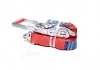 Стяжка вантажу, 5t. 50mm.x10m. (0.5 + 9.5) подовжена ручка <> RIDER RD5010L (фото 1)