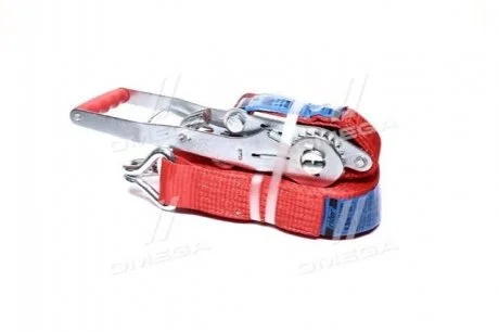 Стяжка вантажу, 5t. 50mm.x10m. (0.5 + 9.5) подовжена ручка <> RIDER RD5010L