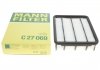 Фильтр воздушный TOYOTA LC PRADO 2.8 D-4D 15- MANN C27069 (фото 1)