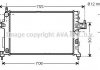 Радиатор охлаждения двигателя CORSAC 13/7CDTi MT/AT 03- (Ava) AVA COOLING OLA2380 (фото 1)