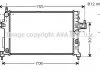 Радиатор охлаждения двигателя CORSAC 13/7CDTi MT/AT 03- (Ava) AVA COOLING OLA2380 (фото 1)