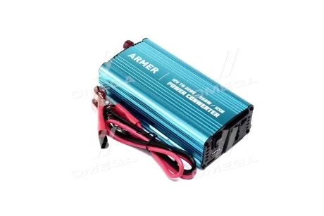 Перетворювач напруги 12V-220V/550W/USB/мод.хвиля <> ARMER ARMPI600
