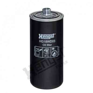 Фильтр масляный Case, Hyundai, J.C.B., ZF(Hengst) HENGST HG18WD03 (фото 1)