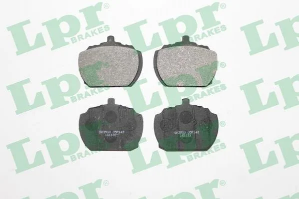 Комплект гальмівних колодок з 4 шт. дисків LPR 05P143 (фото 1)