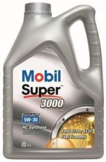 Super 3000 X1 Formula FE 5W-30 5L (x4) MOBIL 151525