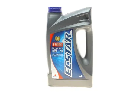 Олива моторна Ecstar F9000 0W-20 (4 Liter) SUZUKI 9900021E20B047