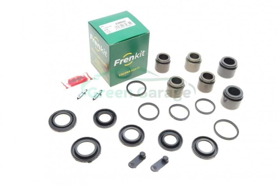 Ремкомплект супорта (переднього) MB E-class (W212/W213) 13- (d=32/34/38mm) (+6 поршней) (Brembo) FRENKIT 238839 (фото 1)
