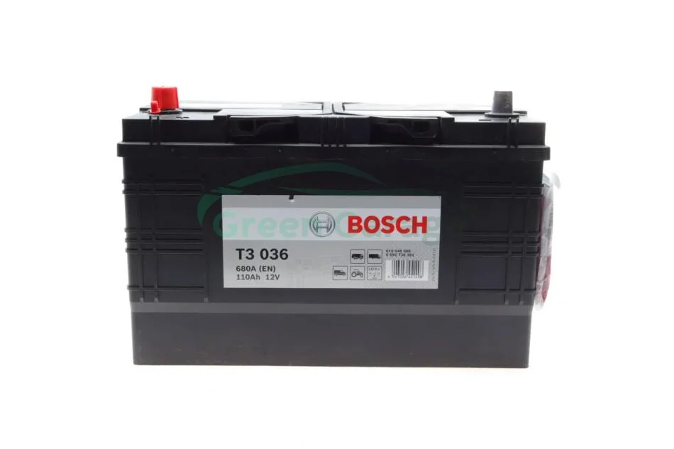 Акумулятор Bosch 12В/110Аг/680А/28,58кг BOSCH 0 092 T30 361 (фото 1)