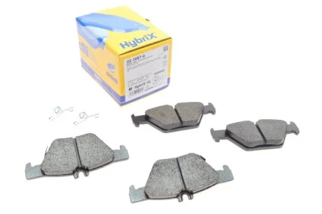 Комплект гальмівних колодок (дискових) METELLI 2210870