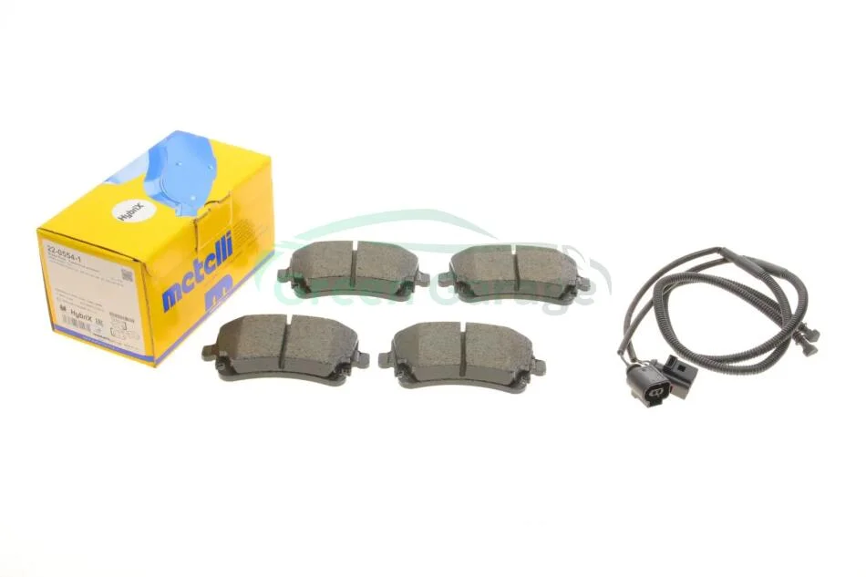 Комплект гальмівних колодок (дискових) METELLI 2205541 (фото 1)