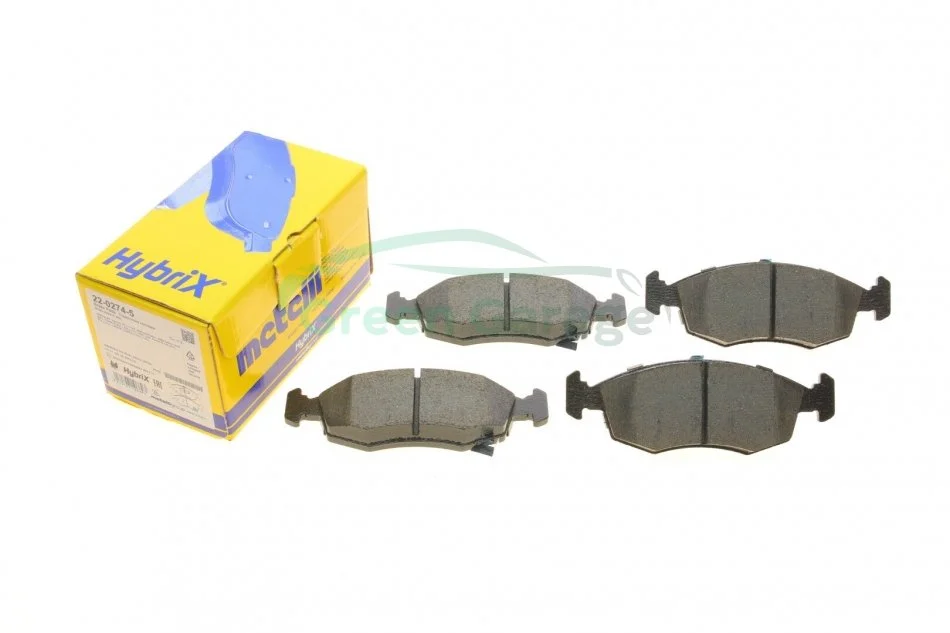 Комплект гальмівних колодок (дискових) METELLI 2202745 (фото 1)