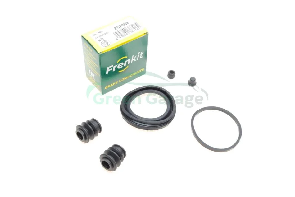 Ремкомплект супорта (переднього) Nissan Altima/Teana 2.5/3.5 06- (d=57mm) (+поршень/направляюча) SuperKit FRENKIT 257098 (фото 1)
