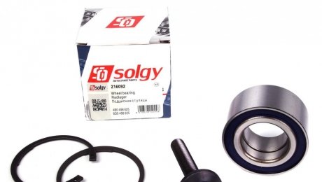 Підшипник маточини (ремкомплект) SOLGY 216092