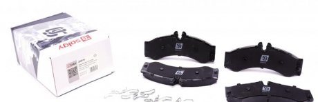 Комплект гальмівних колодок SOLGY 209016