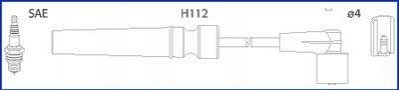 Комплект дротів запалювання HITACHI 134236