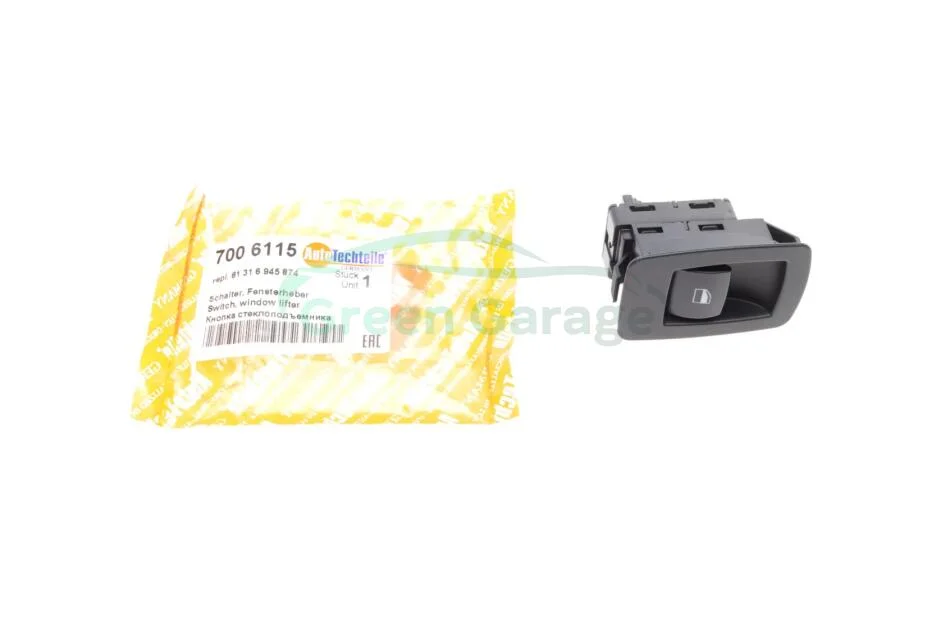 Кнопка склопідіймача AUTOTECHTEILE 700 6115 (фото 1)