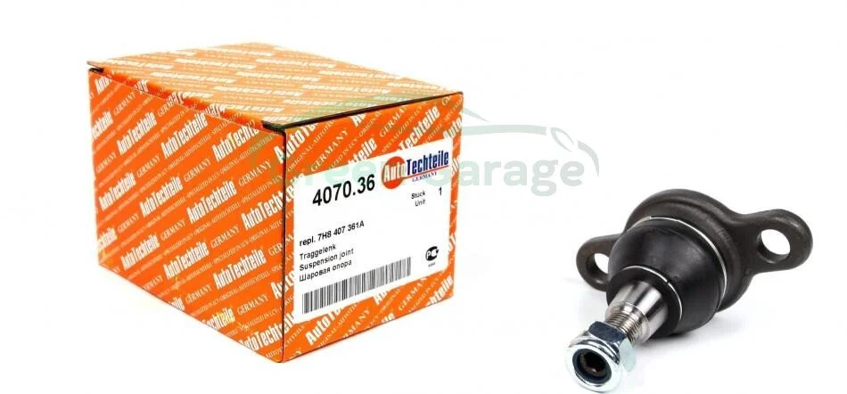 Опора шаровая (передняя/снизу) VW T5 03- (фургон) (d=44) (4070.36) AUTOTECHTEILE 340 7036 (фото 1)