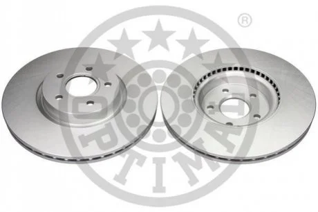 TARCZA HAMULCOWA FORD: FOCUS II (DA_). VOLVO: C70 II CONVERTIBLE, S40 II (MS), V40 HATCHBACK 04-15 PRZOD POW SZT OPTIMAL BS8072HC