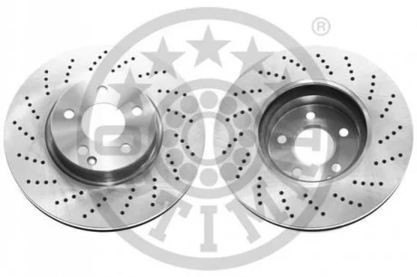 TARCZA HAMULCOWA MERCEDES-BENZ: C-CLASS (W204), C-CLASS COUPE (C204), C-CLASS T-MODEL (S204) 07-11 PRZOD POW SZT OPTIMAL BS8218HC