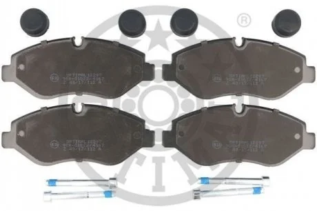 KLOCKI HAMULCOWE MERCEDES-BENZ SPRINTER 3,5-T BOX (906), SPRINTER 3,5-T BUS (906), SPRINTER 03-16 PRZOD SZT OPTIMAL BP12297