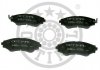 KLOCKI HAMULCOWE CHEVROLET ASTRA HATCHBACK, ASTRA SALOON, EPICA (KL1_), EVANDA, NUBIRA ESTAT 96-04 PRZOD SZT OPTIMAL BP12072 (фото 1)