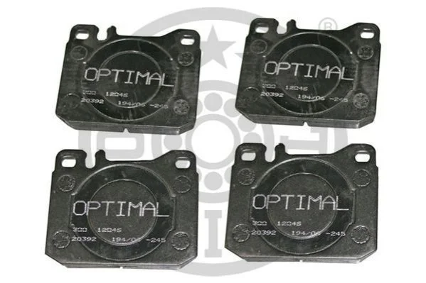 KLOCKI HAMULCOWE MERCEDES-BENZ /8 (W114), /8 (W115), /8 COUPE (W114), COUPE (C123), KOMBI T- 68-85 PRZOD SZT OPTIMAL BP12046 (фото 1)