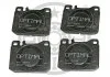 KLOCKI HAMULCOWE MERCEDES-BENZ /8 (W114), /8 (W115), /8 COUPE (W114), COUPE (C123), KOMBI T- 68-85 PRZOD SZT OPTIMAL BP12046 (фото 1)