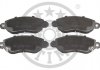 KLOCKI HAMULCOWE FORD TRANSIT BUS (FD_ _, FB_ _, FS_ _, FZ_ _, FC_ _), TRANSIT PLATFORM/CHAS 00-06 PRZOD SZT OPTIMAL BP12019 (фото 1)