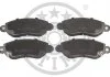 KLOCKI HAMULCOWE FORD TRANSIT BUS (FD_ _, FB_ _, FS_ _, FZ_ _, FC_ _), TRANSIT PLATFORM/CHAS 00-06 PRZOD SZT OPTIMAL BP12019 (фото 1)