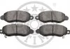 KLOCKI HAMULCOWE FORD TRANSIT BUS (FD_ _, FB_ _, FS_ _, FZ_ _, FC_ _), TRANSIT PLATFORM/CHAS 00-06 PRZOD SZT OPTIMAL BP12019 (фото 2)