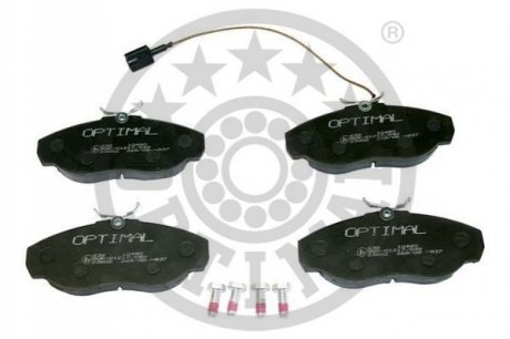 KLOCKI HAMULCOWE CITROËN RELAY BOX (230L), RELAY BOX (244), RELAY BUS (230P), RELAY BUS (244 94-02 PRZOD SZT OPTIMAL BP10490